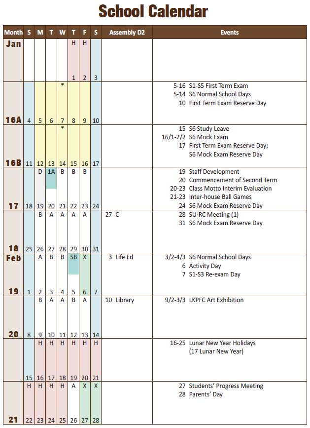 Calendar
