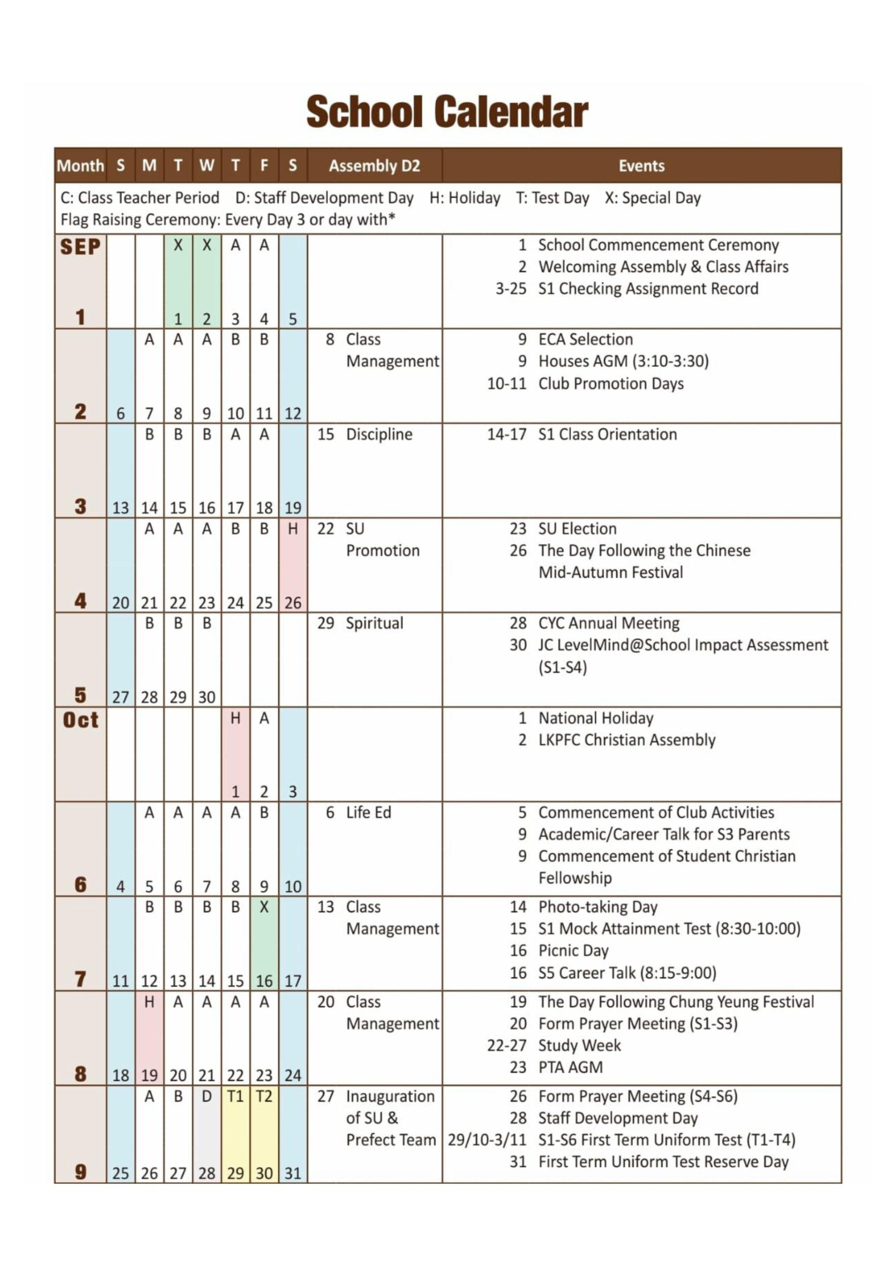 Calendar
