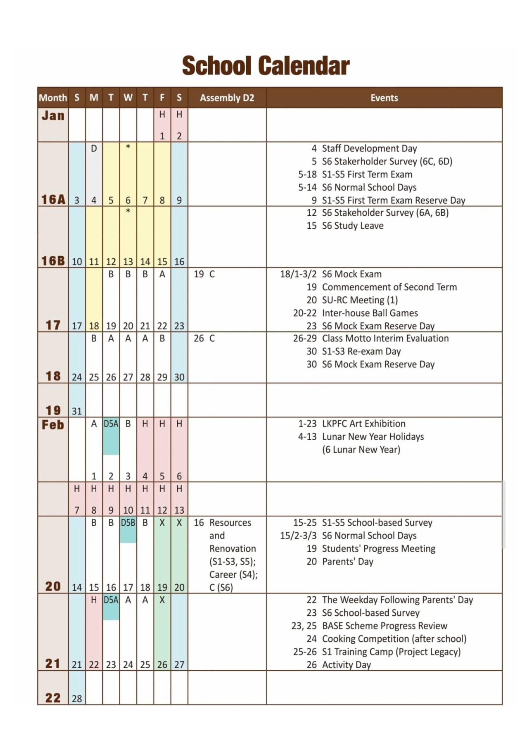 Calendar